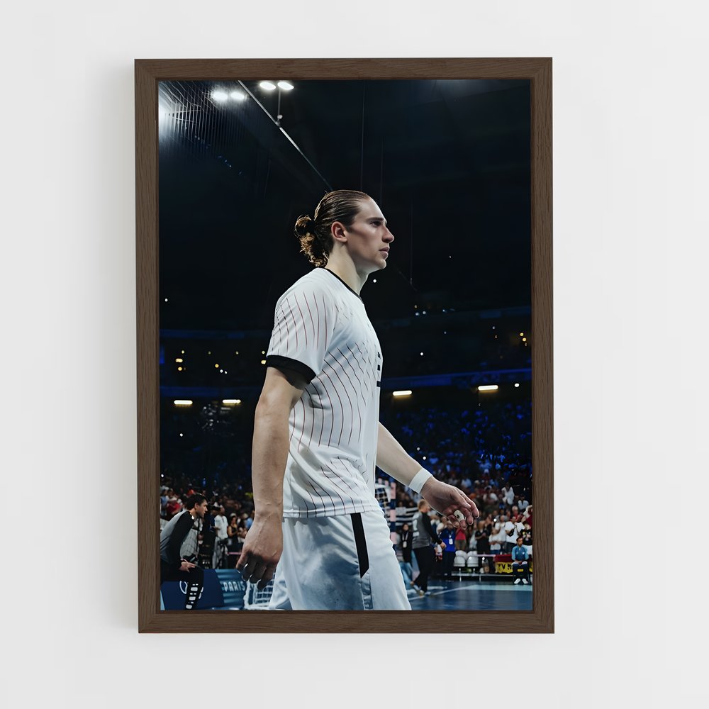 Poster Pas de Foulée – affiche Handball (vue 5)